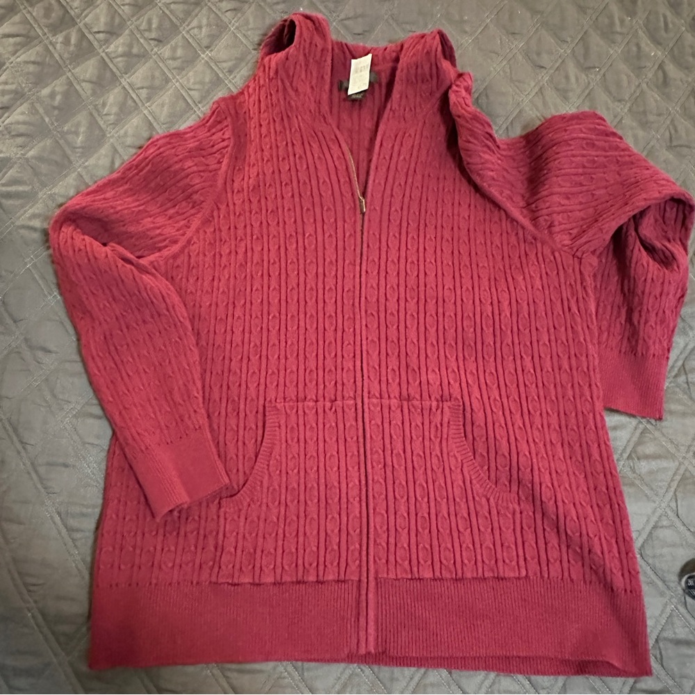 Style & Co women’s hoodie sweater 3x NWT